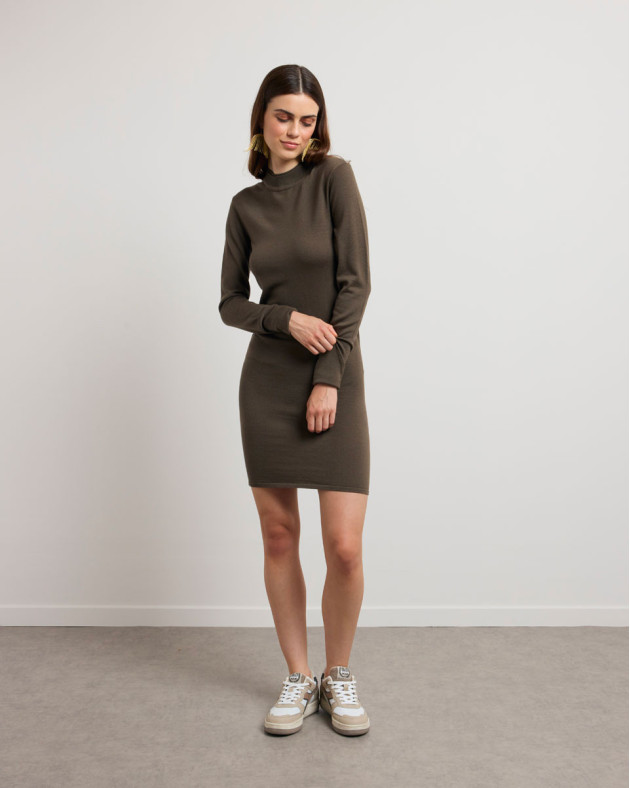 Lula short dress - CIGARE